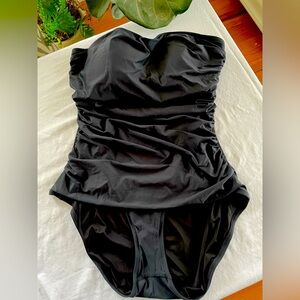 J Crew Strapless Swimsuit